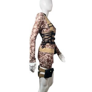 Combat Short Jumper Costume NWT